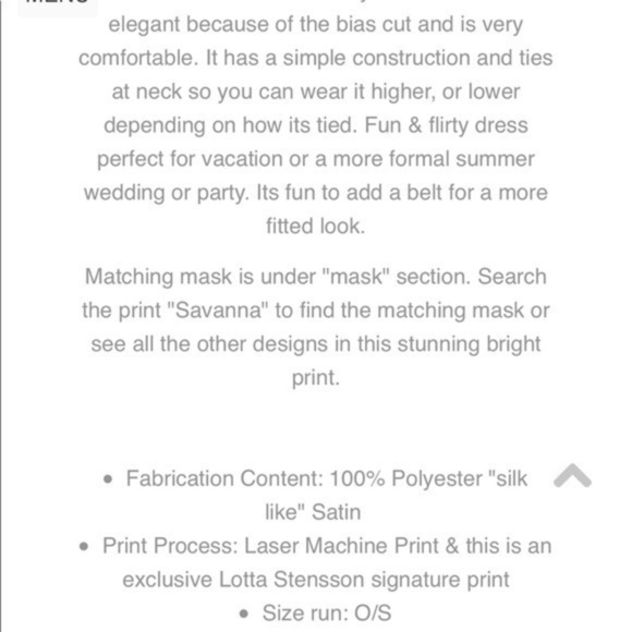 Lotta Stensson long halter dress. - Picture 5 of 6